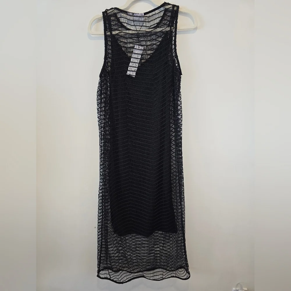 Noisy May Black Mesh Detail Dress Size Small Nwt. - Picture 10 of 15